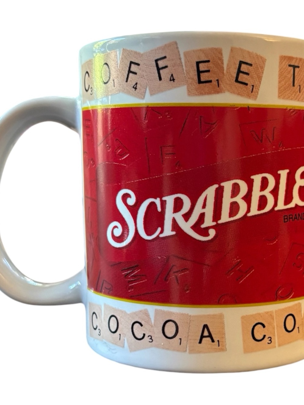 Scrabble Coffee Mug Cup 8 oz.